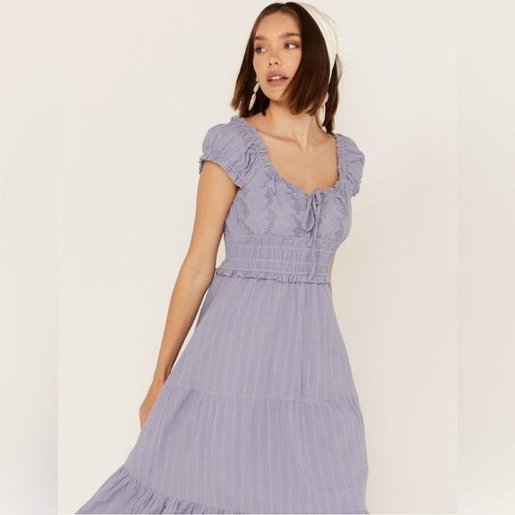 Country Outfitter Heartloom Women's Mason Midi Dress Sz Med - Picture 4 of 6